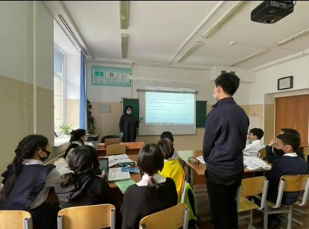 Ашық сабақ: «О красоте человеческих лиц.Н. Заболоцкий»