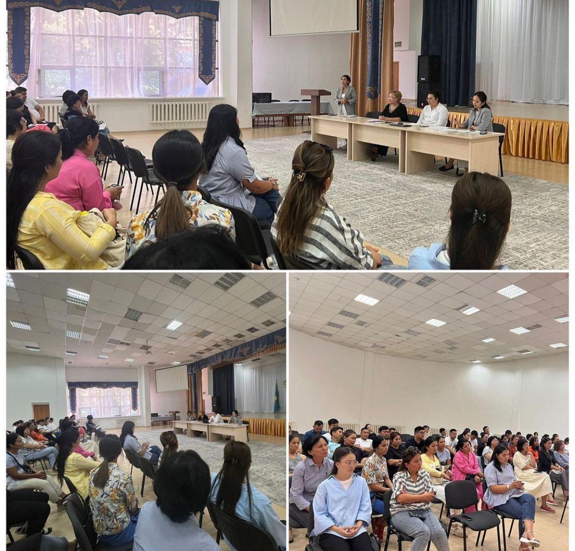 Лицей ұжымына жиналыс