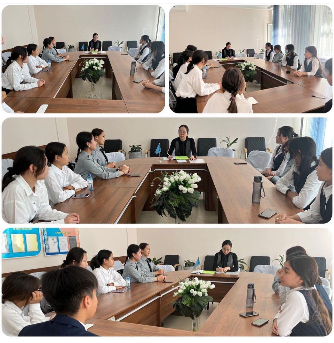 8-10 сынып белсенділері арасында наркобекет тобы құрылды