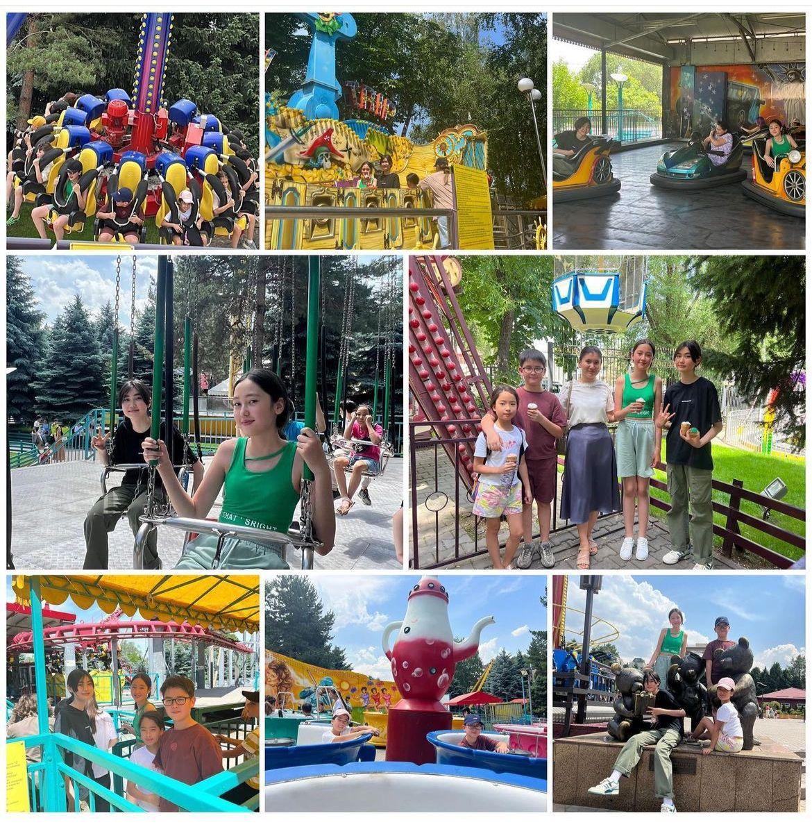 Бостандық ауданы әкімі демалыс балаларға ұйымдастырды