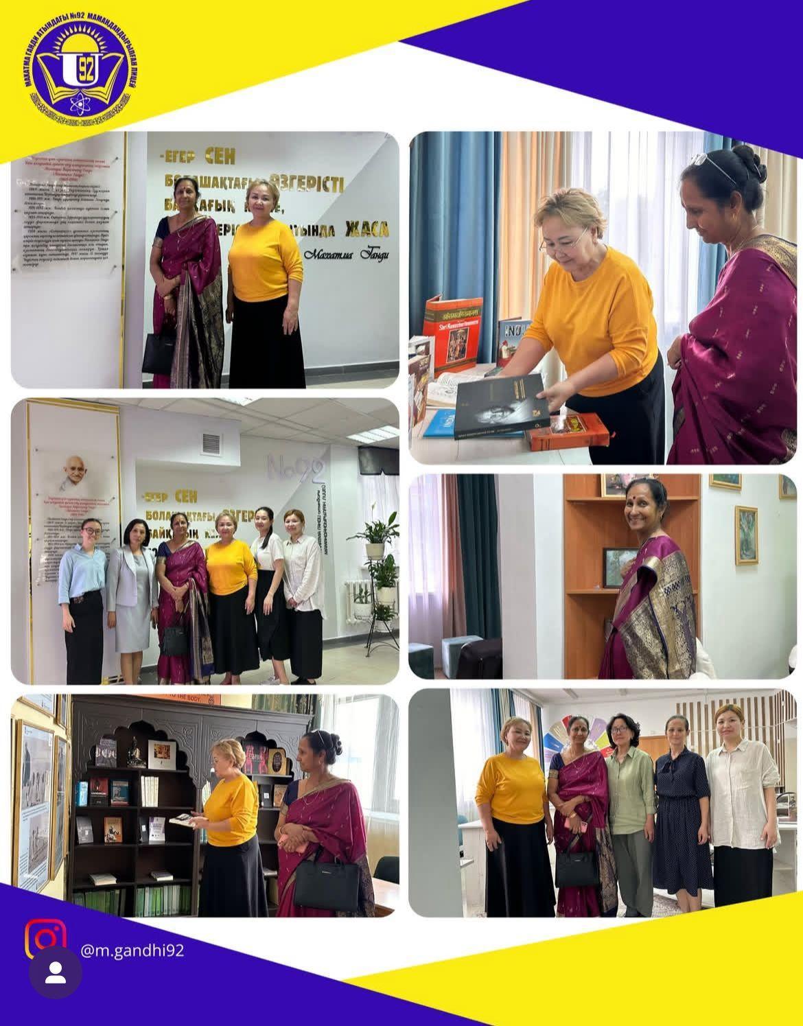 Лицейімізге Үндістан елшілігінің өкілі қонақ болды