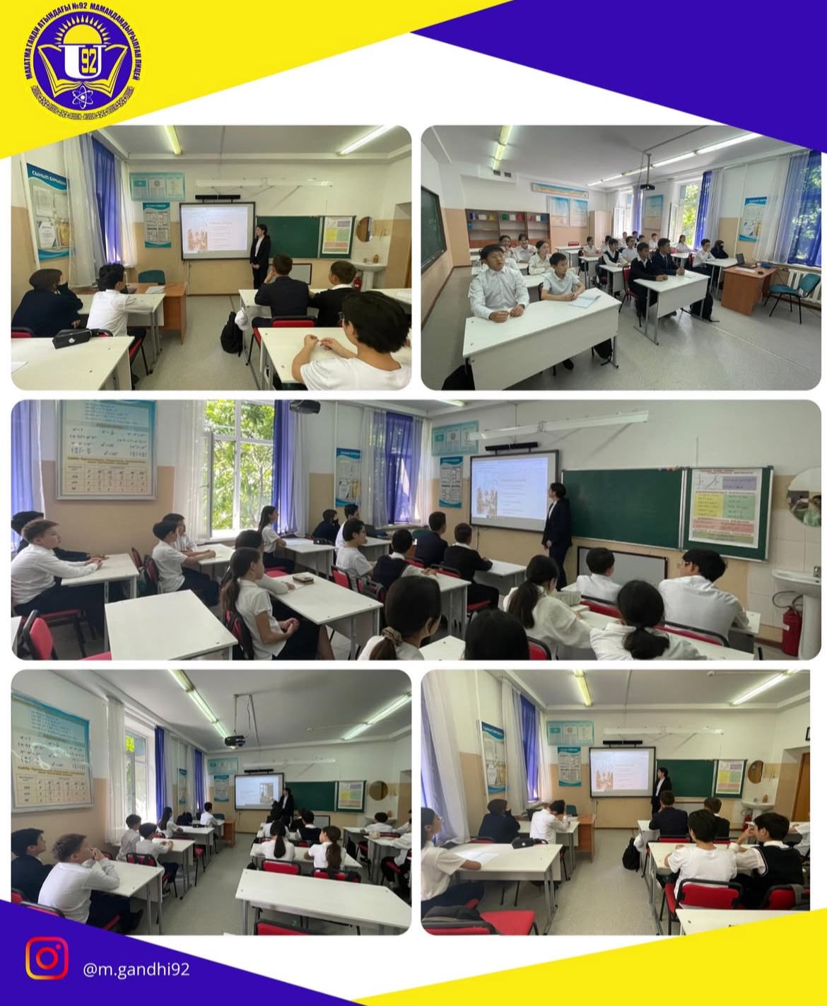 Сынып сағаты: “Отбасында өмір сүру-бақыт бастауы”