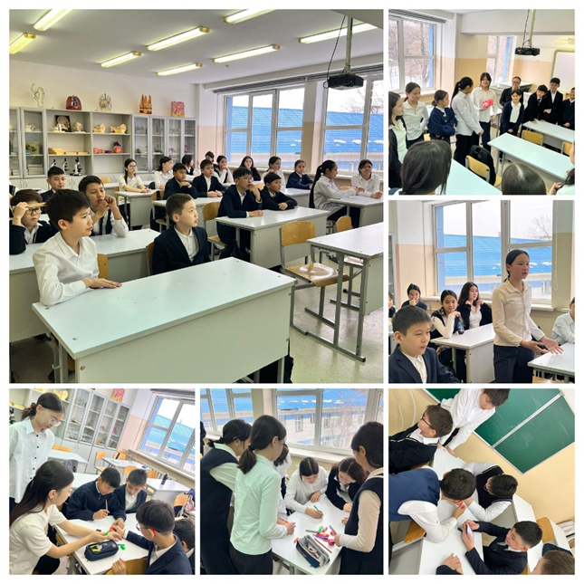 6-сынып оқушыларымен жүргізілген тренинг