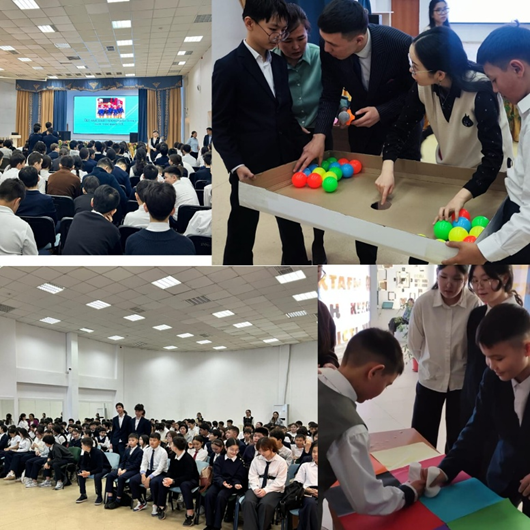 6-7 сынып оқушыларымен жүргізілген «Сенімді қадам!» тақырыбындағы психологиялық тренинг