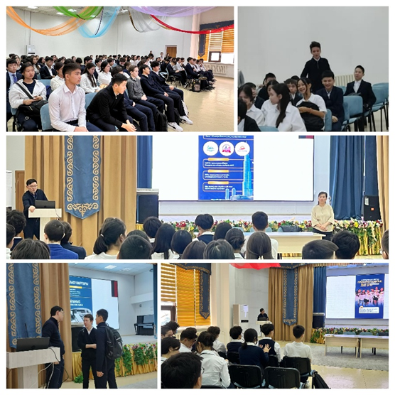 9-сынып оқушыларымен жүргізілген «Арманнан мақсатқа: Мен кім болғым келеді?»  тақырыбындағы психологиялық тренинг