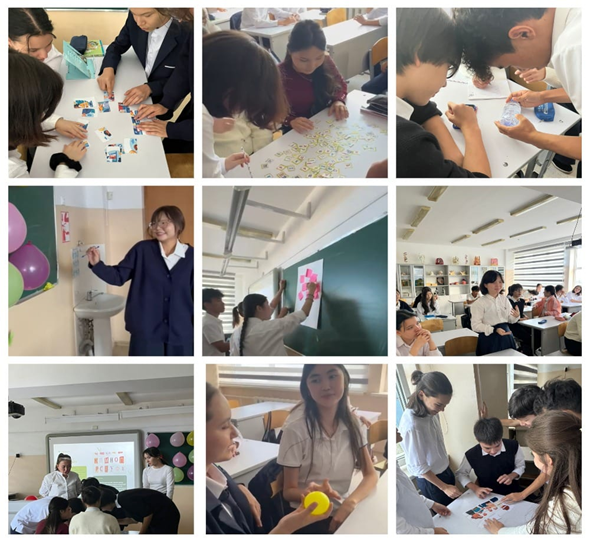 10-сынып оқушыларымен жүргізілген тренинг