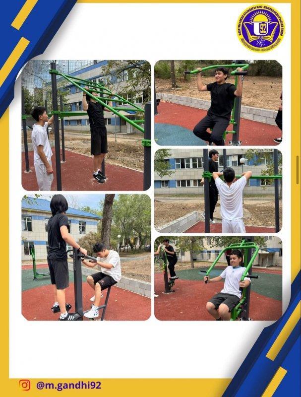 Жаңа спорт алаңы