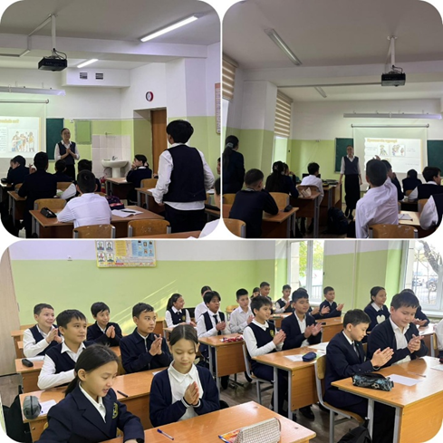 7-сынып оқушыларымен жүргізілген тренинг