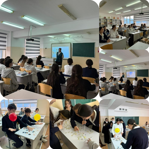 11-сынып оқушыларымен жүргізілген тренинг