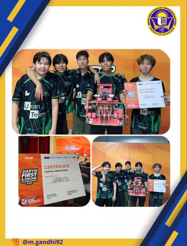 Daryn FIRST Qualifier’26 робототехника турнирі