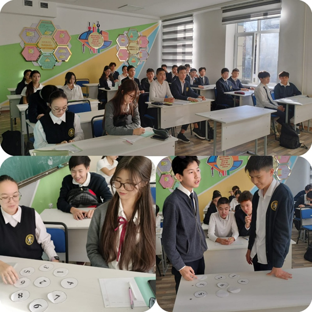 9-сынып оқушыларымен жүргізілген тренинг