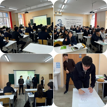 11-сынып оқушыларымен жүргізілген тренинг